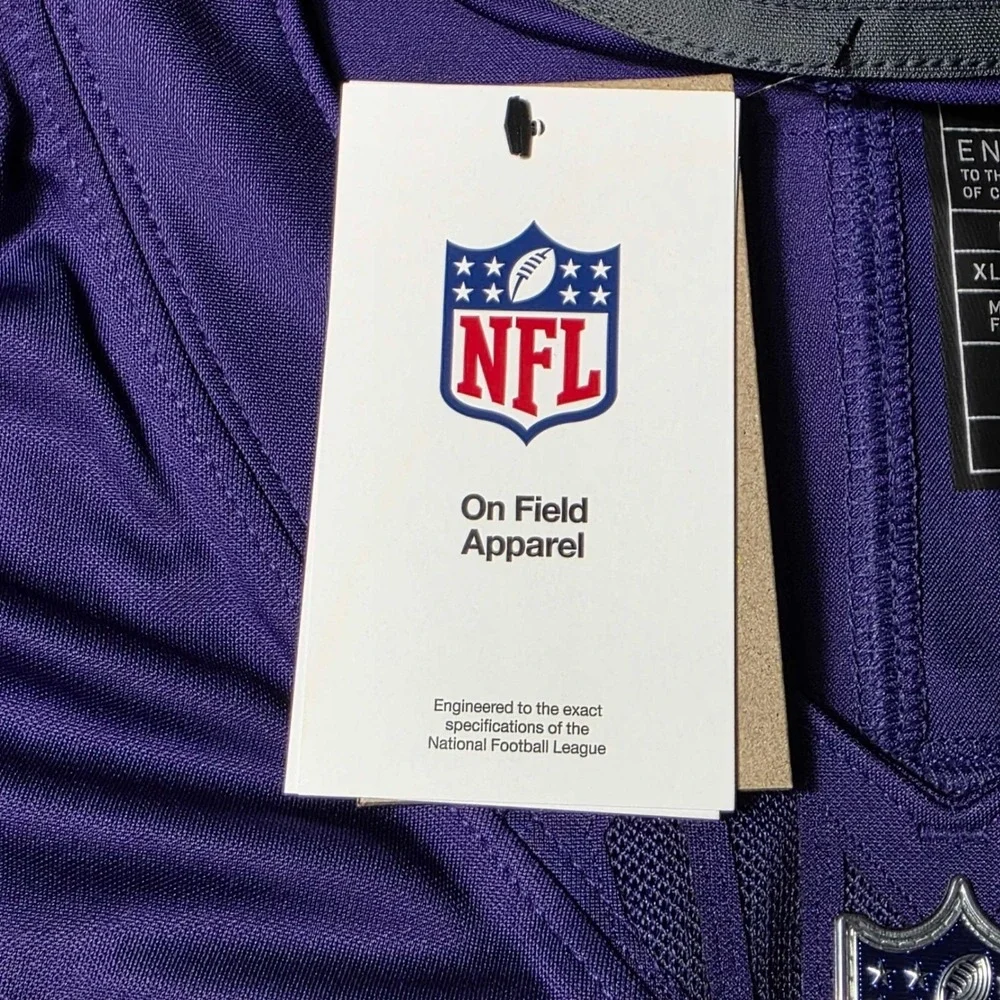 Nike Vapor FUSE Lamar Jackson Baltimore Ravens Limited Jersey Purple Sz XXL NWT